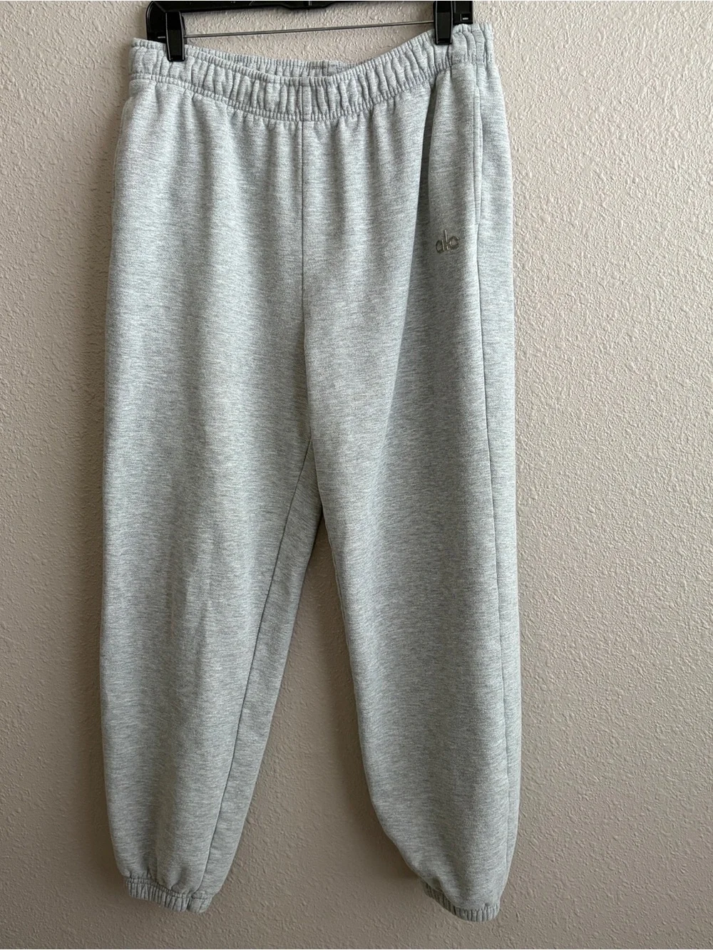Alo Yoga Gray Accolade Pull-on Drawstring Sweatpants